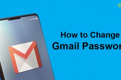 How can I change my Gmail password?