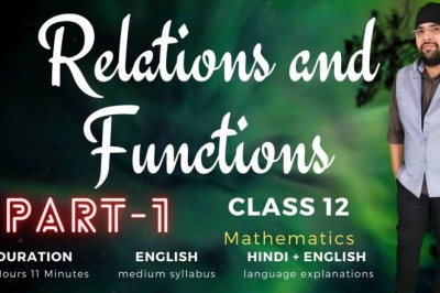 Relations and Functions Class 12 Maths | Mathyug