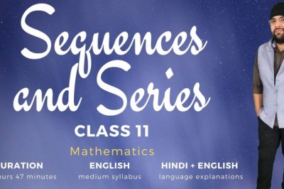 Sequences and Series Class 11 Maths | Mathyug