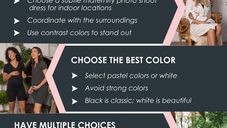 6 Tips to Help You Choose Maternity Photo Shoot Dresses