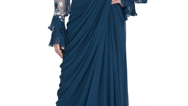 Saree Gown And Ready To Wear Saree Latest Collection at Reasonable Price