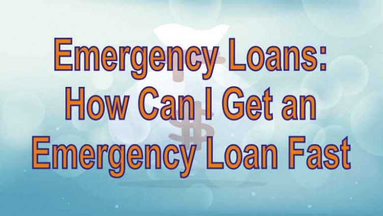 Emergency Loans: How Can I Get an Emergency Loan Fast |GetFastCashUS