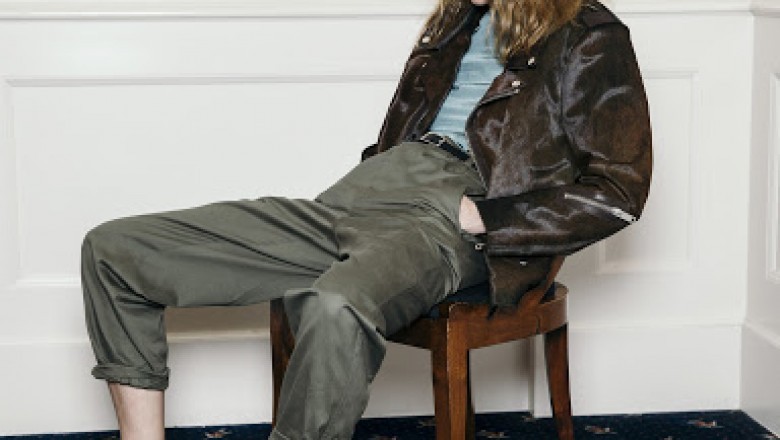 Golden Goose blue laces