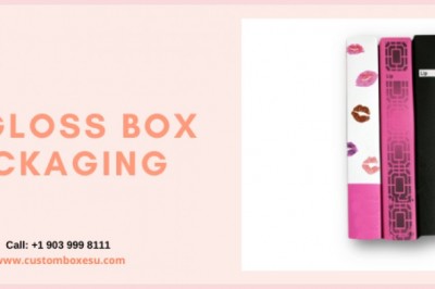 Lip gloss box packaging