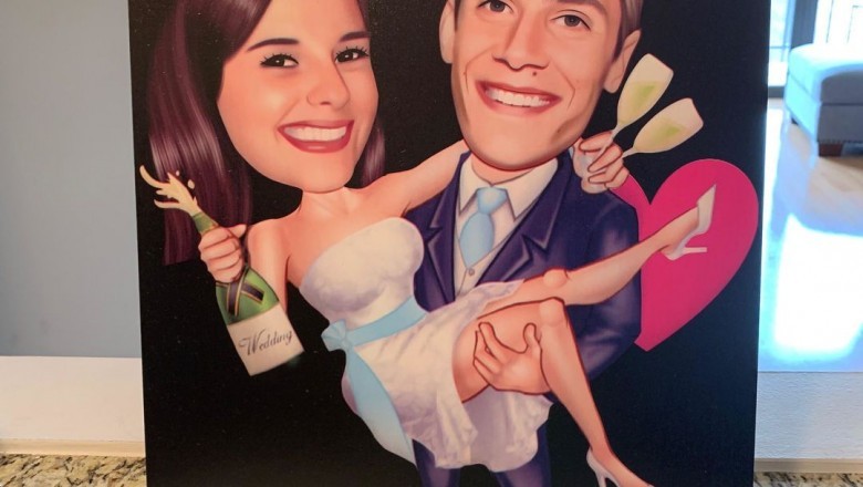 Personalized Wedding Photo Wall Art Gifts Ideas