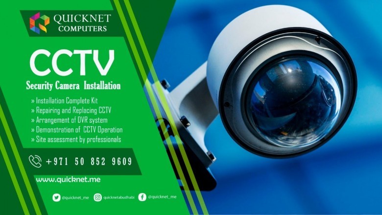 CCTV Installation Abu Dhabi, Dubai | CCTV Camera Service in Abu Dhabi