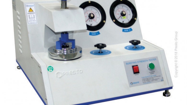 Bursting Strength Tester - Analogue Manufacturer in India