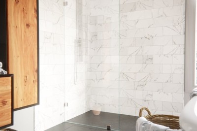 Buy Custom Cut Tempered Glass Shower Enclosure