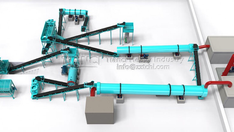 Conventional standard for processing of organic fertilizer production line