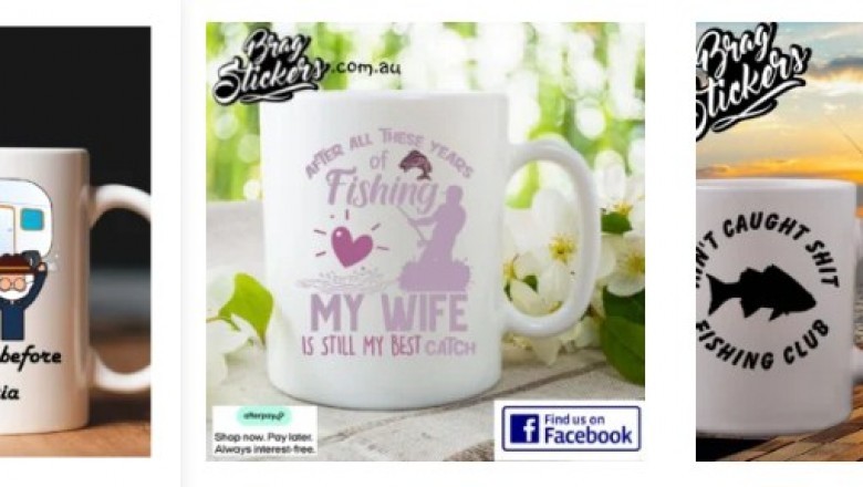 Custom Coffee Mugs - Brag Stickers