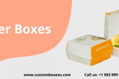 Burger Boxes with Printed logo & Design in Texas, USA