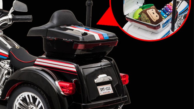 Kid Motor Police Motorcycle