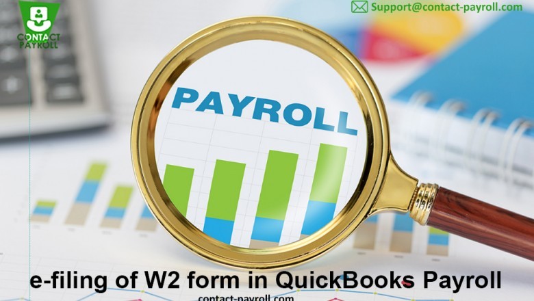 Best way to e-filing or creating W2 form in QuickBooks Payroll