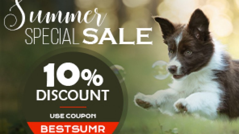 Hurry Up! Summer sale Exclusive 10% off + free shipping on Pet Supplies