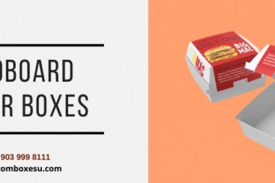 Get cardboard burger boxes with quality printing in Texas