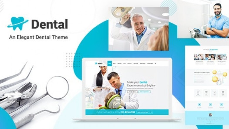 Dental Clinic - Dentist WordPress Theme.