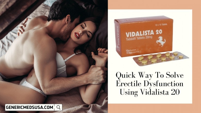 Buy Vidalista 20 (tadalafil) online at USA & UK - Generic Meds USA