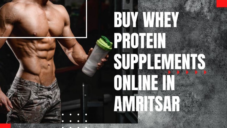Buy Whey Protein Supplements Online in Amritsar | 100% Authentic