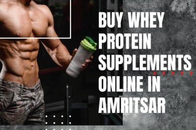 Buy Whey Protein Supplements Online in Amritsar | 100% Authentic