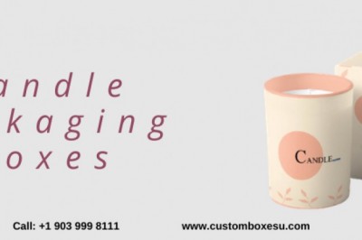 Get candle packaging boxes with quality printing  in USA