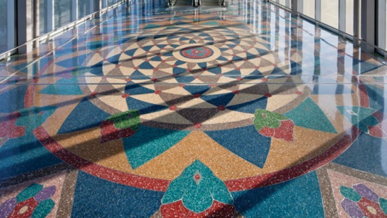 Seamless Terrazzo Flooring Installation in Dubai