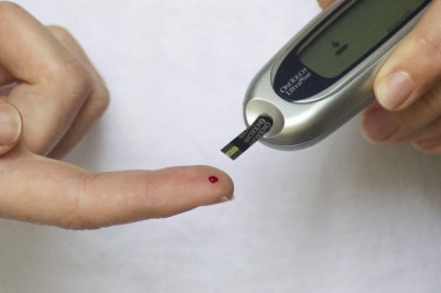 A blood ketone metre is a medical device that measures the amount of ketones present in the body.