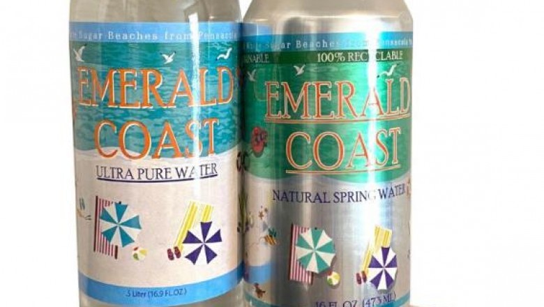 Pensacola, Florida Based Bottled Water Company Brings Their Brand Of Emerald Coast Ultra Pure Water In A Bold 100% Aluminum Bottle To Market