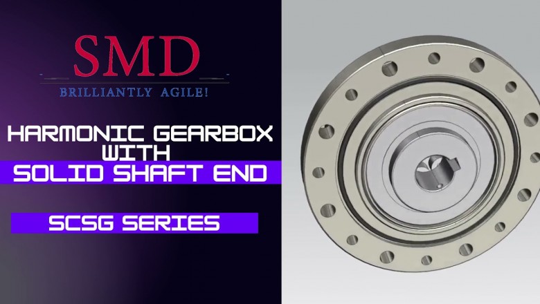 SMD Harmonic Gearbox in Industrial Paint Robots