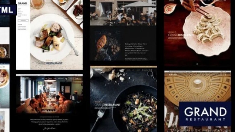 Grand Restaurant WordPress Theme |Restaurant Best WordPress Theme.