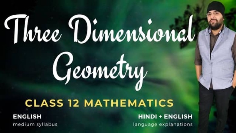 Three Dimensional Geometry Class 12 Maths