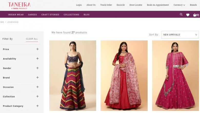 Buy Sarees Online from our Latest Saree Collection for Women | Taneira