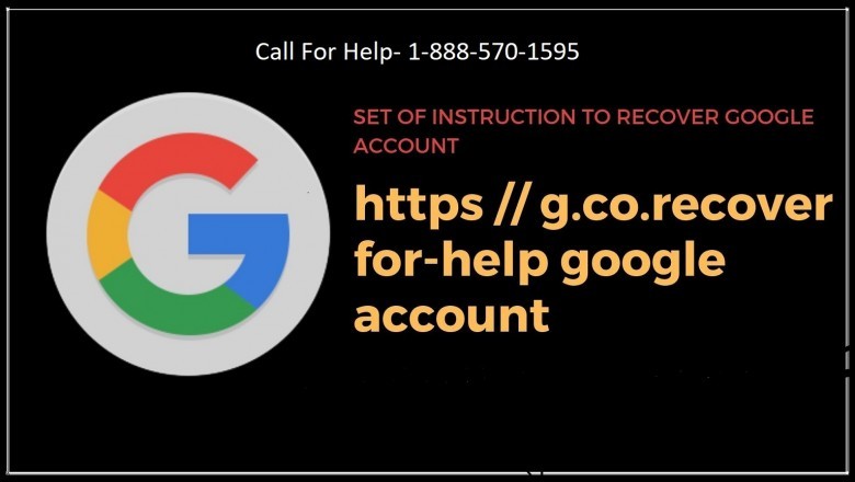 Google Account Recovery With https://g.co/recover