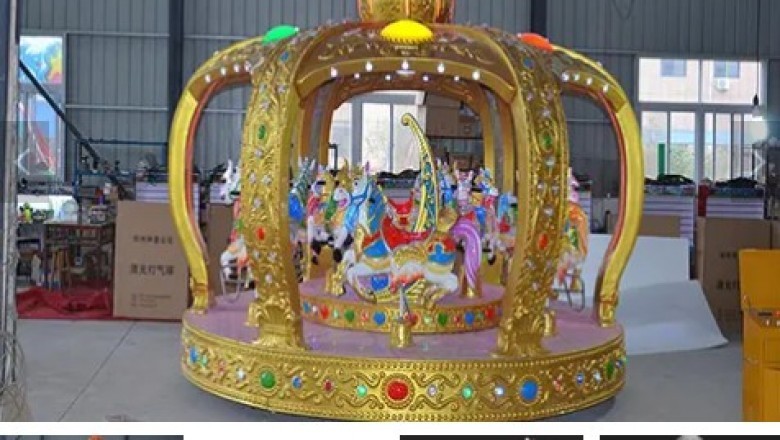 Macarons Carousel Rides for Sale | Damokqrides