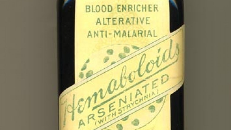 A patent medicine is a commercial product that is created for the first time to treat a specific disease