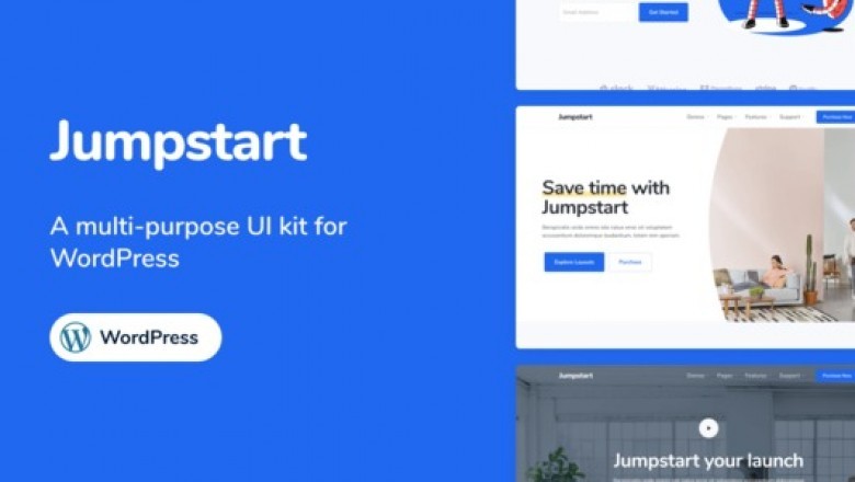 Jumpstart - App and Software WordPress Theme.