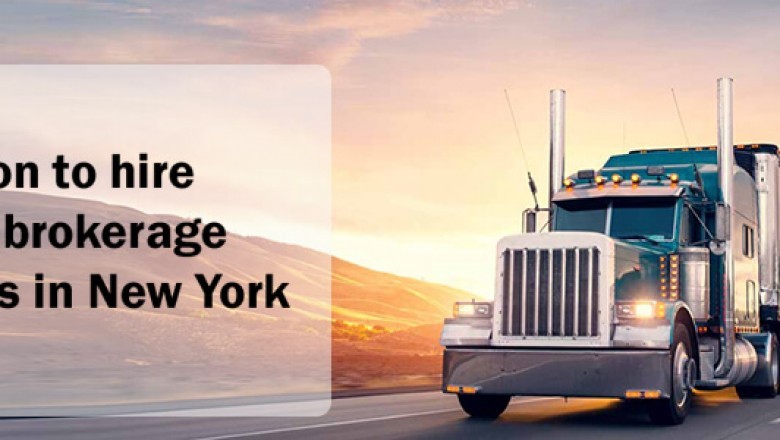 Reason to Hire Freight Brokerage Companies in New York
