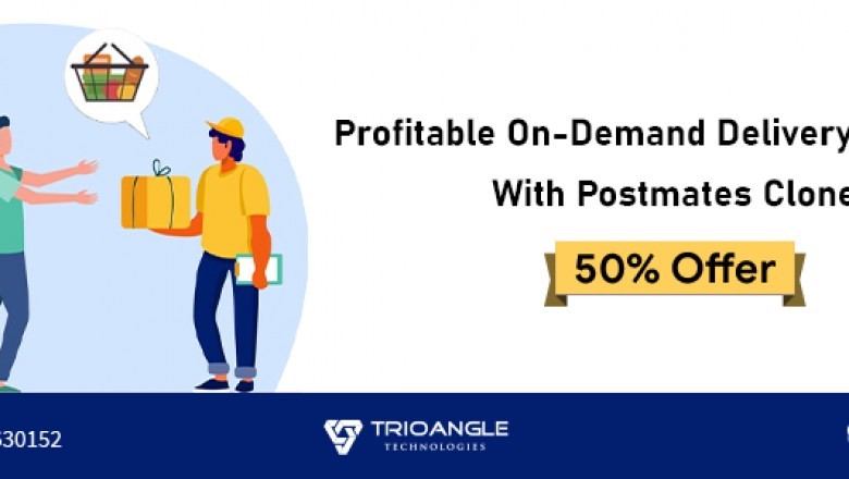 Profitable On-demand delivery business With Postmates Clone
