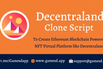 Create NFT based Marketplace Like Decentraland on ETH Blockchain