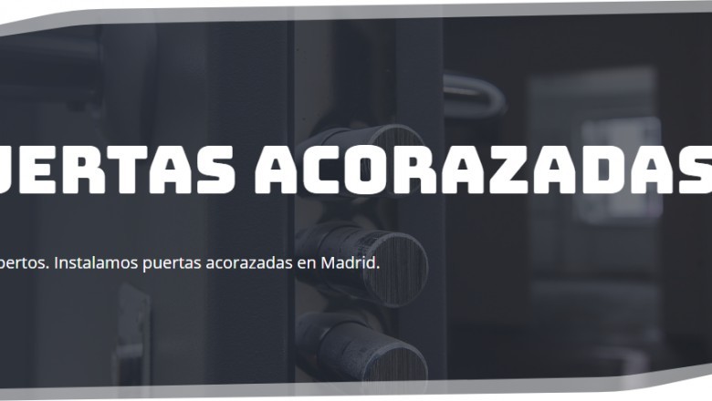 Puertas blindadas acorazadas