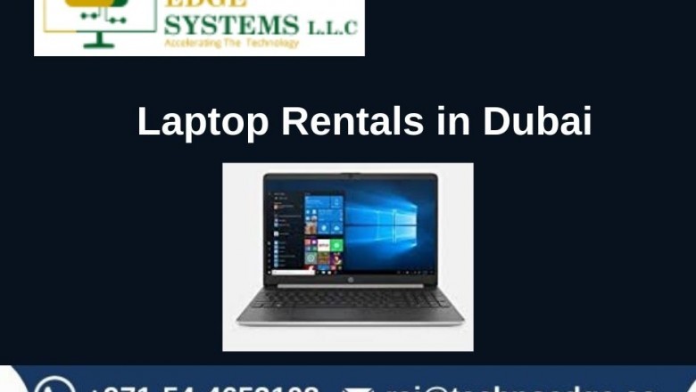 What are the Ways Laptop Rentals can be Utilized in Dubai?