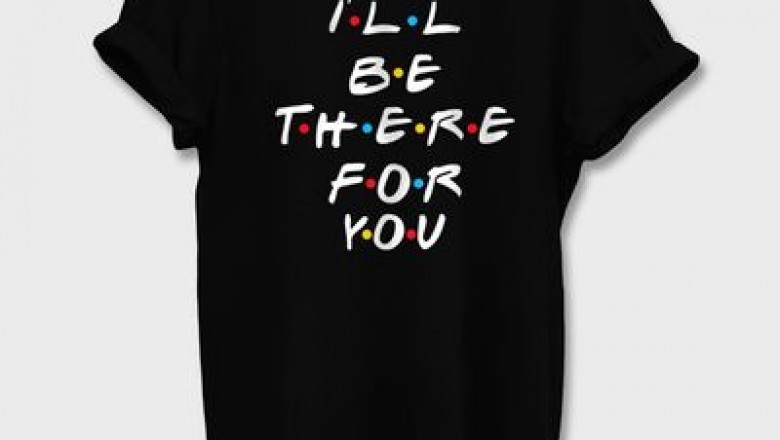 FRIENDS T-shirts are the contemporary trend