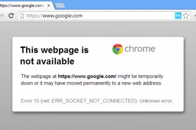 Google Search Not Working