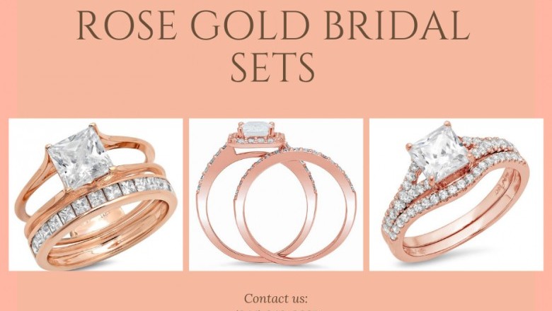 Rose Gold Bridal Sets