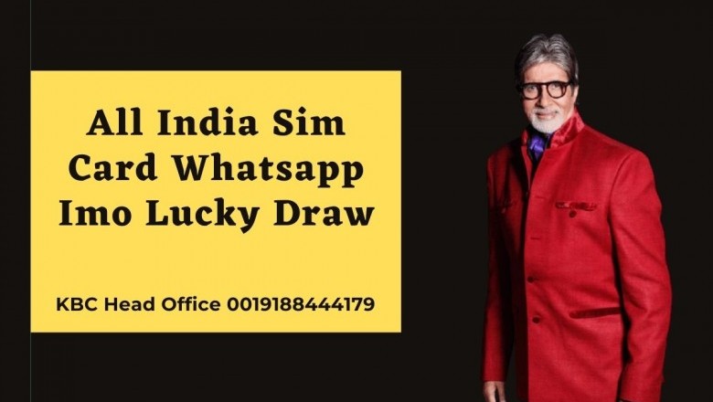 Play KBC Sim Card Lucky Draw 2021 And Win Upto 7 Crore Rupees
