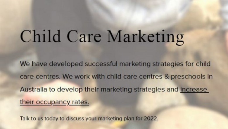 Childcare Advertising Sydney