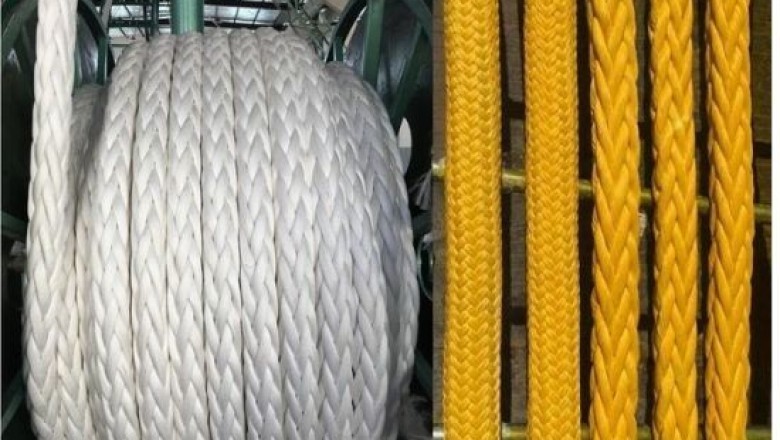 Ultra-high molecular weight polyethylene ropes are gaining traction in construction industry
