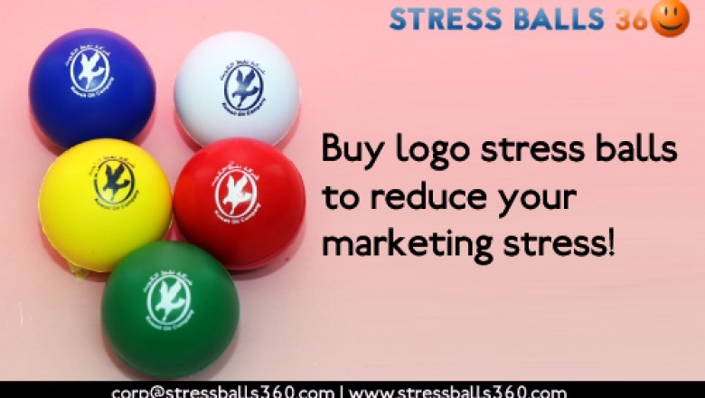 Buy Logo Stress Balls To Reduce Your Marketing Stress!