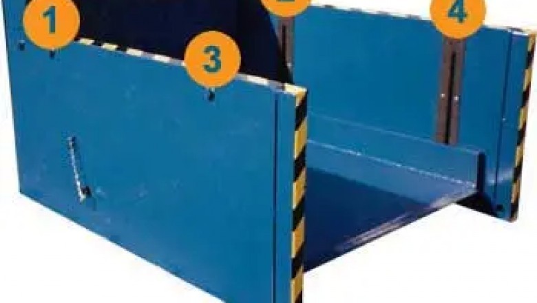 Exclusive lift system provides minimum load deflection for handling unstable loads where a level platform is critical.