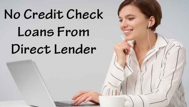 No Credit Check Loans from Direct Lender – Get Fast Cash US
