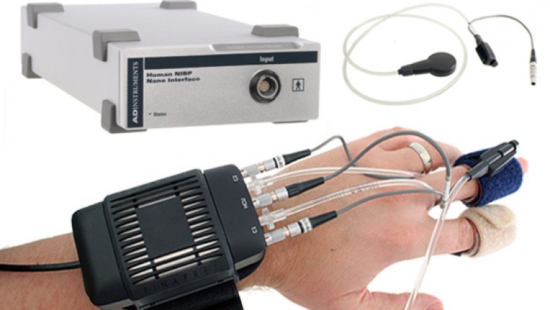 Non-invasive blood pressure monitors devices enable easy monitoring of blood pressure